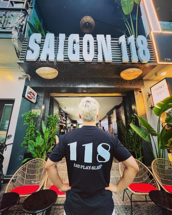 Saigon 118 Hostel And Cafe Ho Chi Minh City Exterior photo